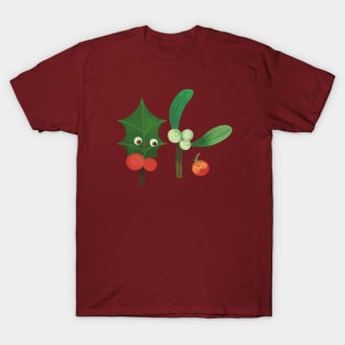 Mistletoe + Holly= Baby Berry T-Shirt